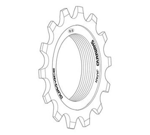 Sprocket Shimano DURA-ACE SS-7600 9-speed-13T