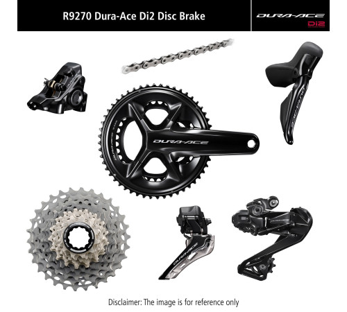 Groupset Shimano DURA-ACE Di2 R9270 Disc brakes 172.5mm 54x40T-11-30T