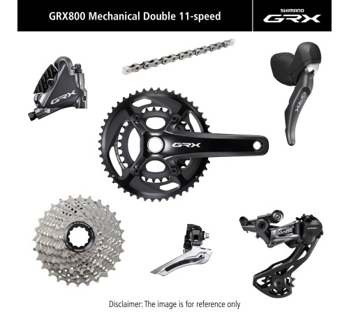 Groupset Shimano GRX 810 172.5mm 11-speed 48x31T-11-30T