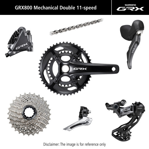 Groupset Shimano GRX 810 172.5mm 11-speed 48x31T-11-32T