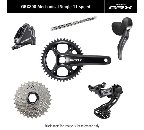 Groupset Shimano GRX 810 11-speed 172.5mm 40T-11-40T