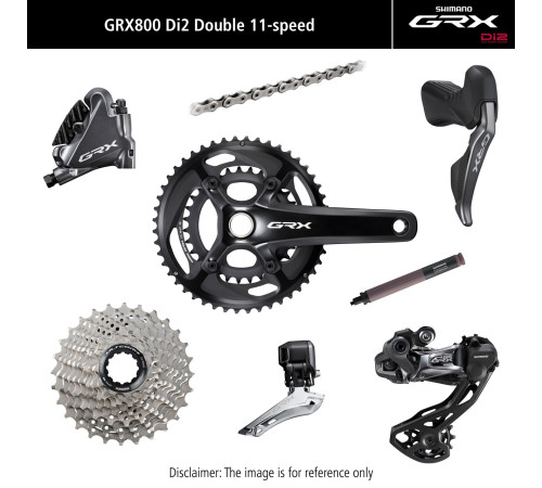 Groupset Shimano GRX Di2 810 11-speed 172.5mm 48x31T-11-32T