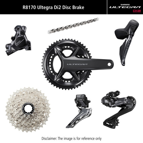 Groupset Shimano ULTEGRA Di2 R8170 Disc brakes 172.5mm 50x34T-11-30T