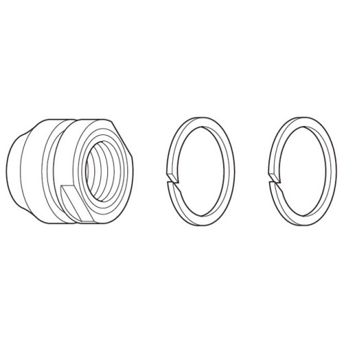 Rear hub cone Shimano FH-A551 right