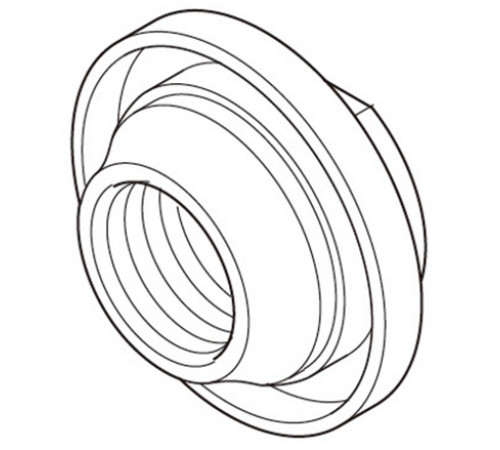 Priekšējās rumbas konuss Shimano HB-MC10 with dust cover