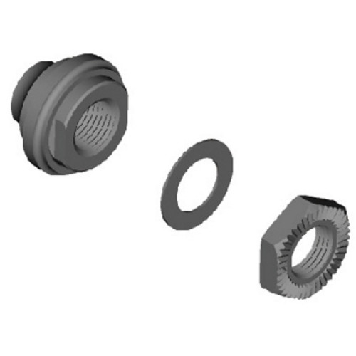Lock nut unit Shimano WH-RS10-R right hand