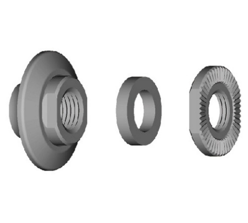 Lock nut unit Shimano HB-4500