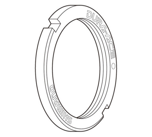 Kasete skrūve Shimano DURA-ACE Track HB-7710