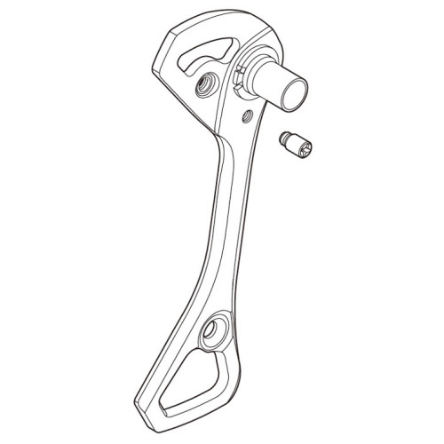 Outer plate for derailleur Shimano ULTEGRA RD-6800 GS