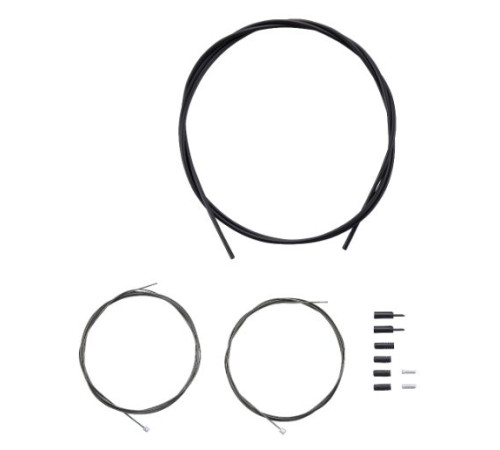 Shift cable and housing set Shimano OT-SP41 Optislick Road black