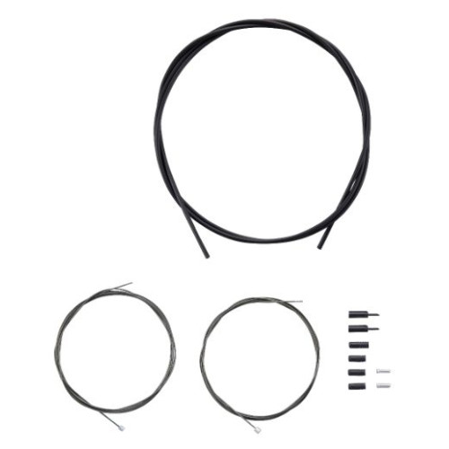 Shift cable and housing set Shimano OT-SP41 Optislick Road black