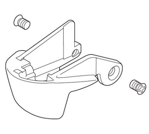 Vāks par Pārslēdzēja rokturism Shimano 105 ST-5700 right with fixing screw