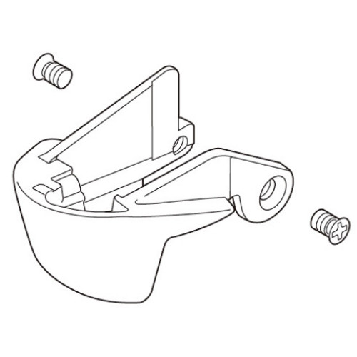 Vāks par Pārslēdzēja rokturism Shimano 105 ST-5700 right with fixing screw