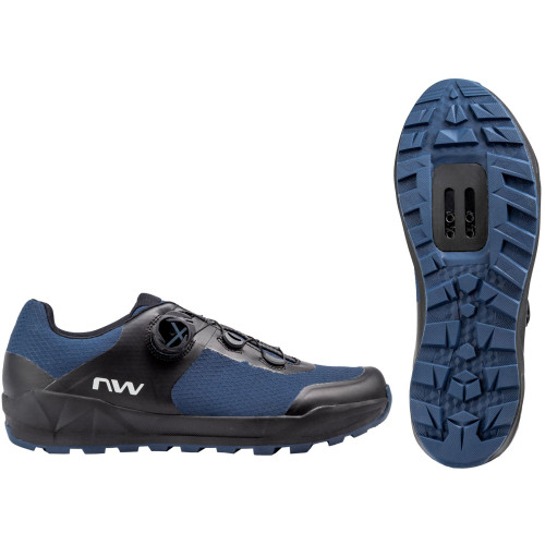 Cycling shoes Northwave Corsair 2 MTB AM deep blue-black-46
