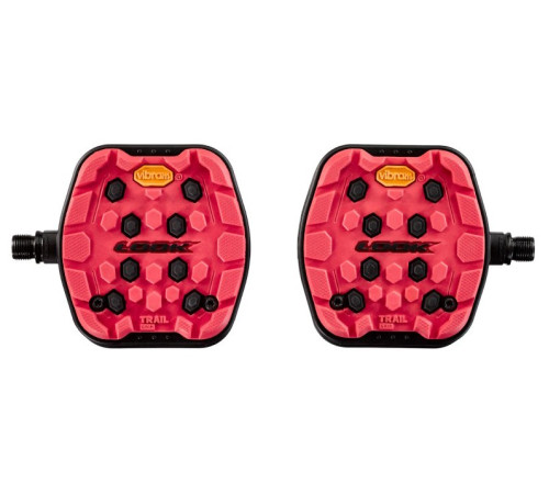 Pedals Look Trail Grip Red