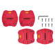 Pedal platforms Look City Grip red