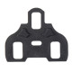 Pedal cleat spacer set Look for flat sole with fixing bolts