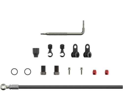 Hydraulic disc brake hose kit SRAM Silver Banjo 2000mm