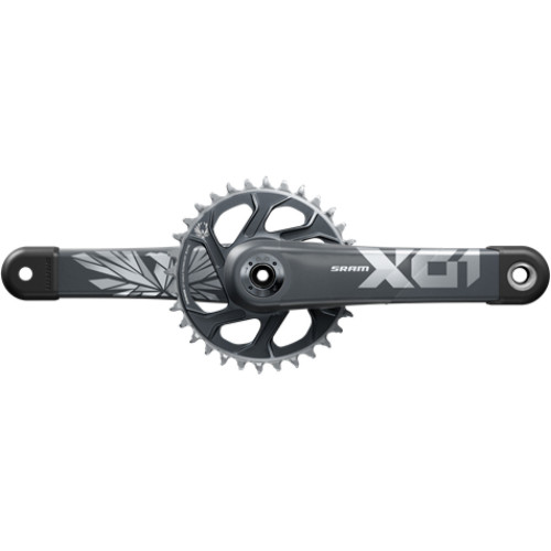 Priekšējie zobratu bloks SRAM X01 Eagle Boost 148 DUB 1x12-speed 32T black-170MM
