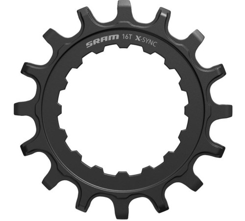 Priekšējā ķēdes riteņa SRAM X-Sync E-MTB Bosch Straight steel 16T
