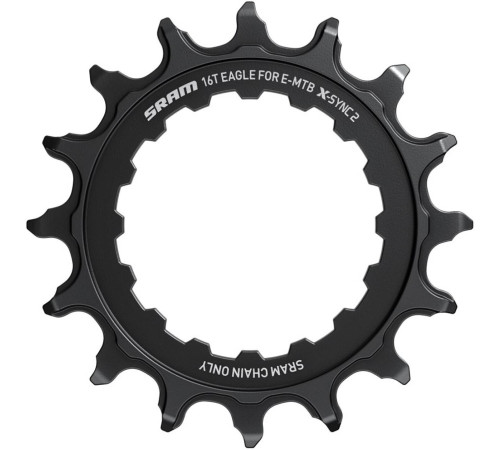 Priekšējā ķēdes riteņa SRAM X-Sync2 E-MTB Eagle Bosch Direct Mount steel 16T