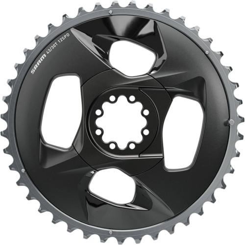 Priekšējā ķēdes riteņa SRAM Road Force 94mm 2x12-speed 43T grey
