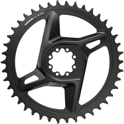 Priekšējā ķēdes riteņa SRAM Road Rival X-Sync Direct-Mount 12-speed 38T black