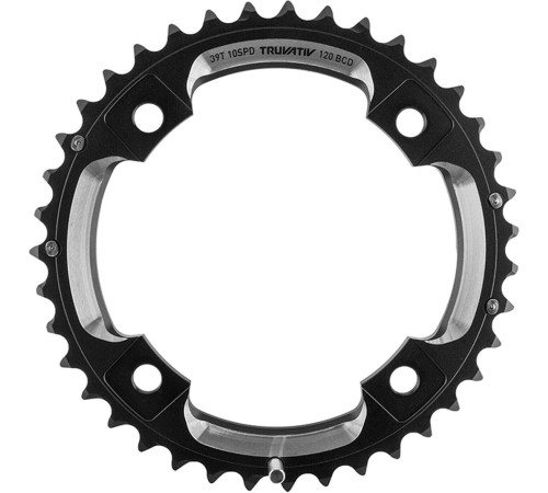 Priekšējā ķēdes riteņa SRAM MTB GXP 120mm alu 2x10-speed 39T black