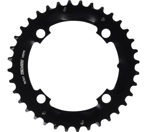 Priekšējā ķēdes riteņa SRAM MTB 104mm alu 2x10-speed 36T black