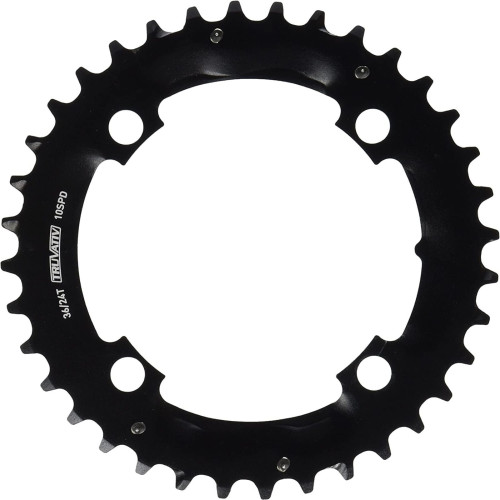 Priekšējā ķēdes riteņa SRAM MTB 104mm alu 2x10-speed 36T black