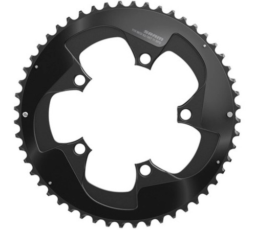 Priekšējā ķēdes riteņa SRAM Road X-Glide R 110mm alu 2x11-speed 52T silver