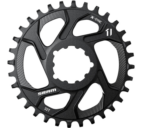 Priekšējā ķēdes riteņa SRAM MTB X-Sync Direct Mount 3mm offset alu 11-speed 28T