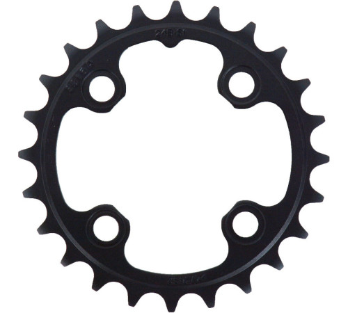 Priekšējā ķēdes riteņa SRAM MTB GX 64mm alu 2x11-speed 24T black