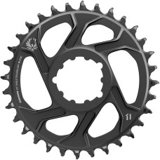 Priekšējā ķēdes riteņa SRAM MTB Eagle X-Sync2 Direct Mount alu 11-speed 6mm offset 32T black