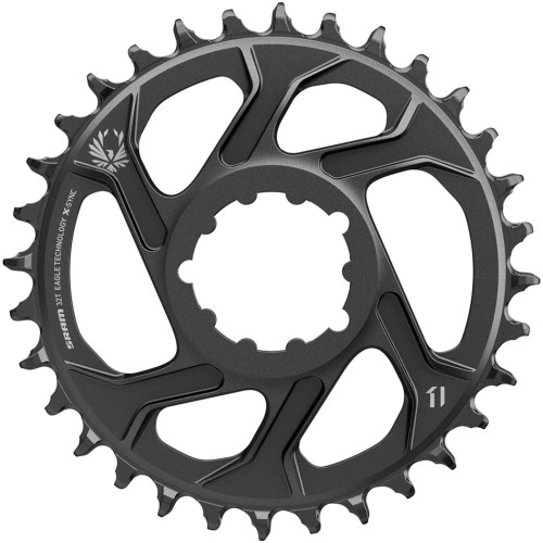 Chainring SRAM MTB Eagle X-Sync2 Direct Mount alu 11-speed 6mm offset 32T black