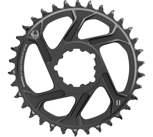 Chainring SRAM MTB Eagle X-Sync2 Direct Mount alu 11-speed 6mm offset 34T black
