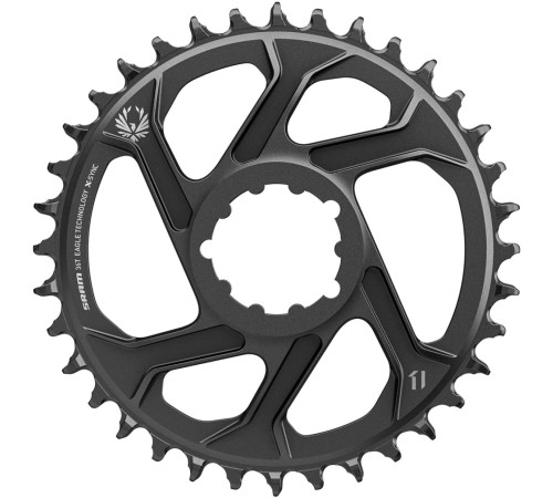 Chainring SRAM MTB Eagle X-Sync2 Direct Mount alu 11-speed 6mm offset 36T black