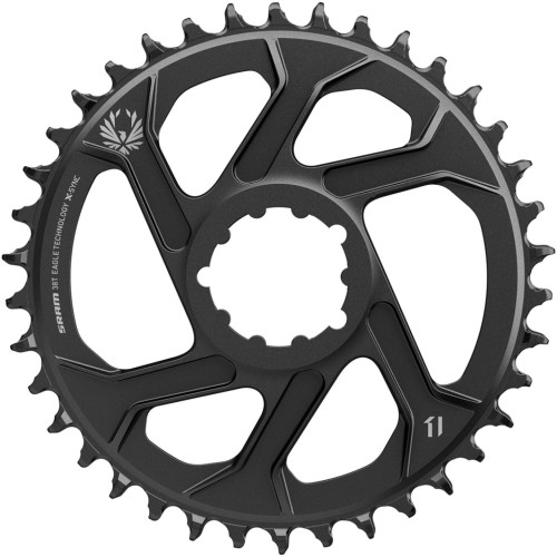 Chainring SRAM MTB Eagle X-Sync2 Direct Mount alu 11-speed 3mm offset 38T black