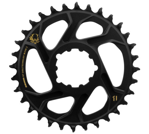 Chainring SRAM MTB Eagle X-Sync2 Direct Mount alu 11-speed 6mm offset 32T gold