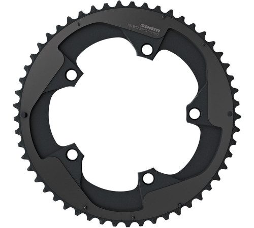 Priekšējā ķēdes riteņa SRAM Road Red B2 X-Glide 110mm alu 2x11-speed 50T black