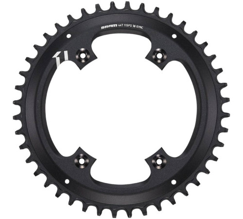 Chainring SRAM Road Apex 1 X-Sync Asymmetric 110mm alu 11-speed 44T