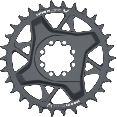 Priekšējā ķēdes riteņa SRAM GX Eagle T-Type D1 Direct Mount 3mm offset 30T grey