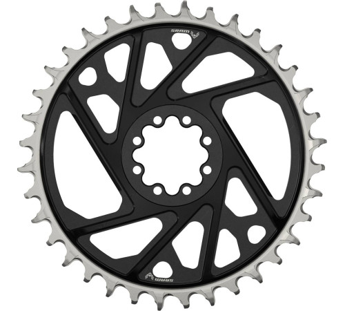 Priekšējā ķēdes riteņa SRAM XX Eagle T-Type D1 Direct Mount 3mm offset 36T black