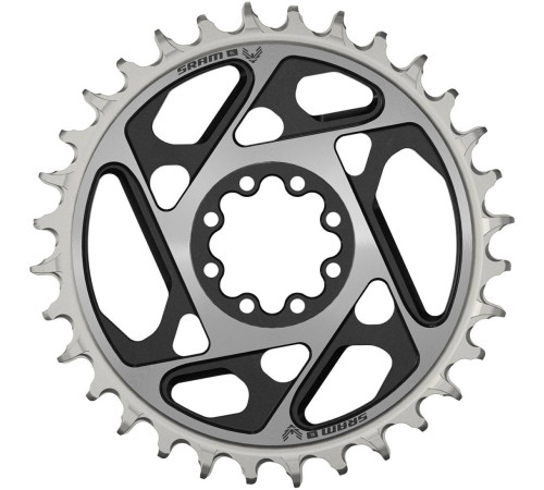 Priekšējā ķēdes riteņa SRAM XX SL Eagle T-Type D1 Direct Mount 0mm offset 32T black