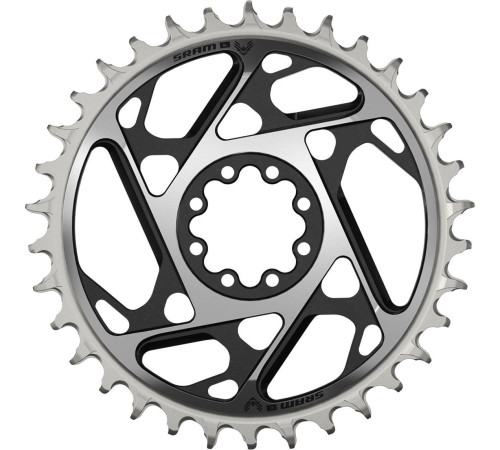 Priekšējā ķēdes riteņa SRAM XX SL Eagle T-Type D1 Direct Mount 3mm offset 34T black