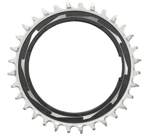 Priekšējā ķēdes riteņa SRAM XX SL Eagle T-Type D1 Thread Mount 0mm offset 32T black-silver