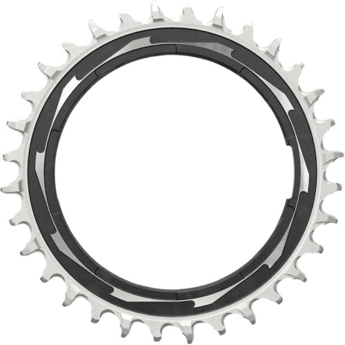 Priekšējā ķēdes riteņa SRAM XX SL Eagle T-Type D1 Thread Mount 0mm offset 32T black-silver