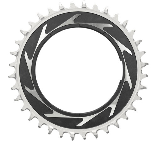 Priekšējā ķēdes riteņa SRAM XX SL Eagle T-Type D1 Thread Mount 0mm offset 36T black-silver
