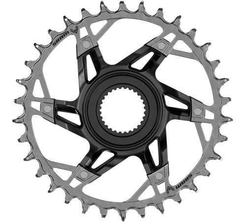 Priekšējā ķēdes riteņa SRAM Eagle T-Type Direct Mount Bosch Gen4 36T silver