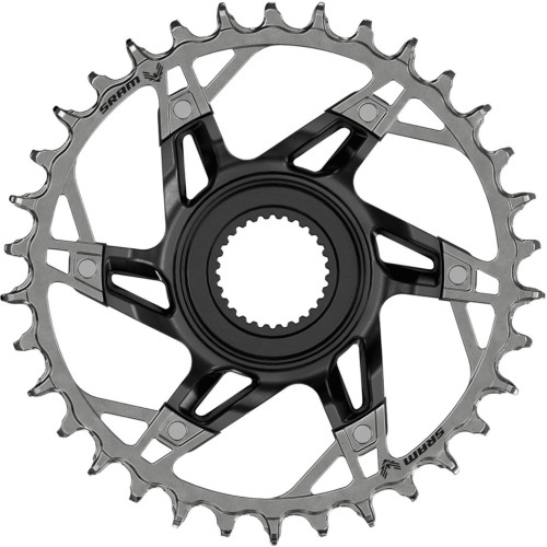 Priekšējā ķēdes riteņa SRAM Eagle T-Type Direct Mount Bosch Gen4 36T silver